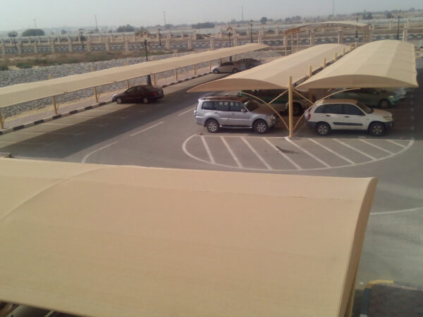 Down Support Cantilever Car Parking Shades - Image 5