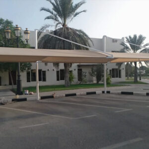 Top Support Cantilever Car Parking Shades