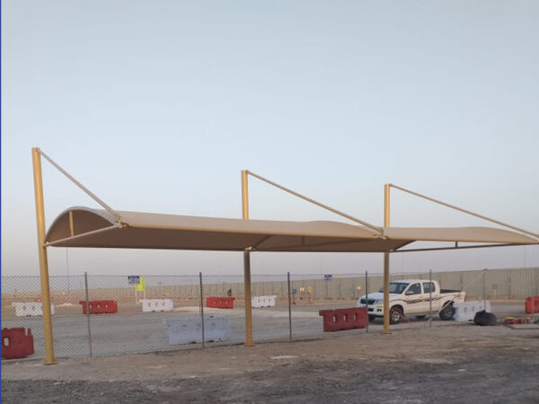 Top Support Cantilever Car Parking Shades - Image 2