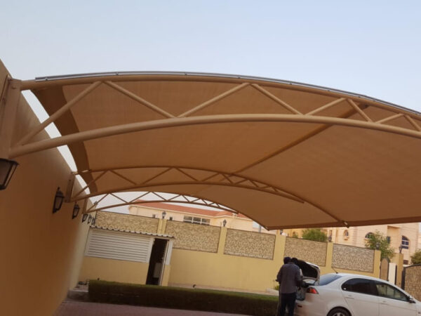 Arch Cantilever Car Parking Shades - Image 5