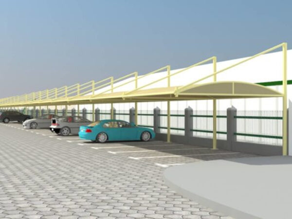 Down Support Cantilever Car Parking Shades - Image 4